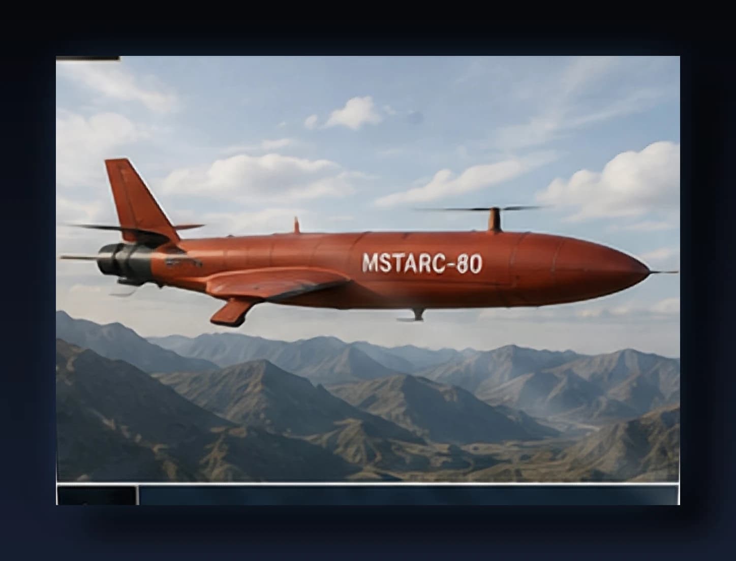 KSHATRA MSTARC-80 render